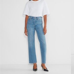 Denim Forum (Aritzia) Arlo Hi-Rise Straight size 29